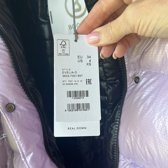 Bogner Lavender Evelia down Size 4 new - Picture 6 of 8